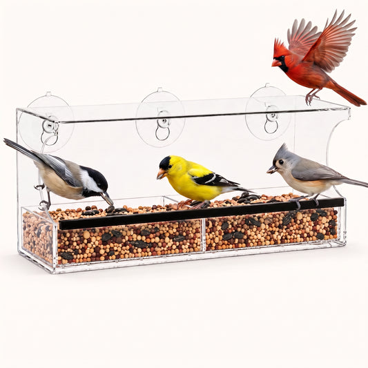 Ranch Window Bird Feeder