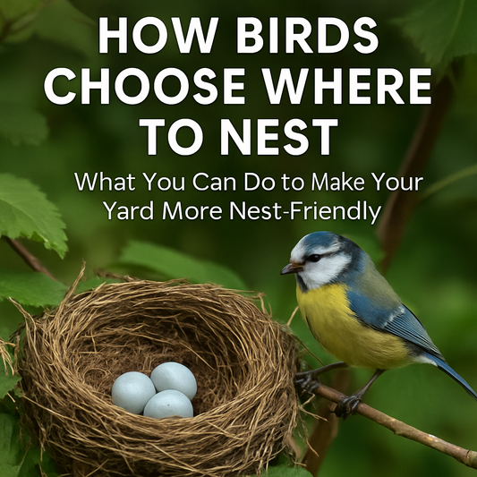 How Birds Choose Where to Nest: What You Can Do to Make Your Yard More Nest-Friendly