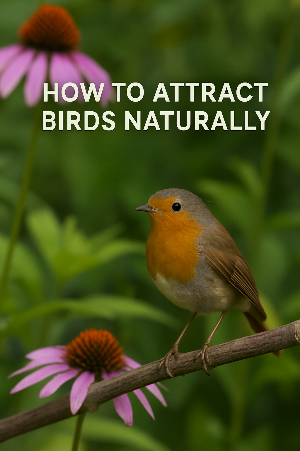 How to Attract Birds Naturally