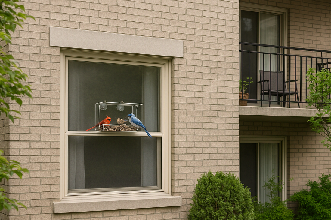 How to Create a Bird-Friendly Home Without a Backyard