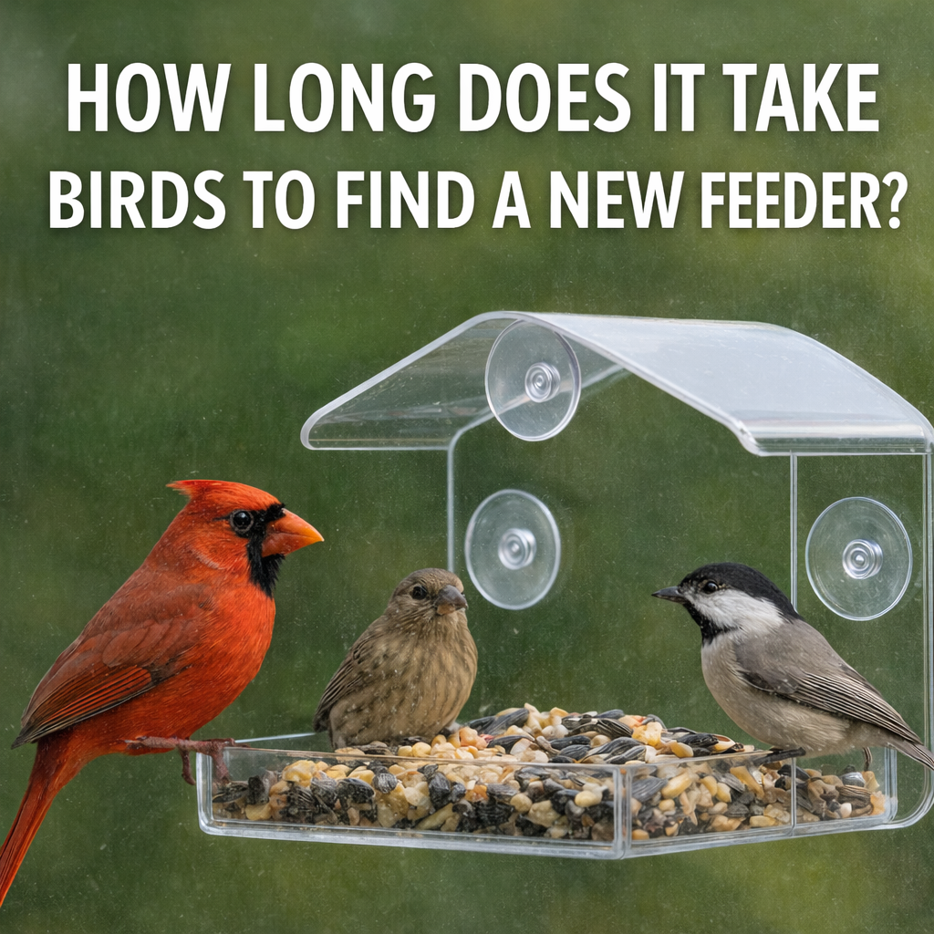 How Long Does It Take Birds to Find a New Feeder? What to Expect and How to Speed It Up