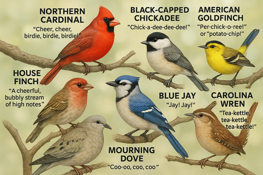 What Birds Sound Like: A Beginner’s Guide to Identifying Calls From Your Window
