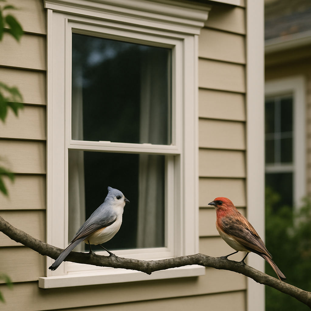 What Birds See When They Look at Your Window Feeder: A Behavior Guide