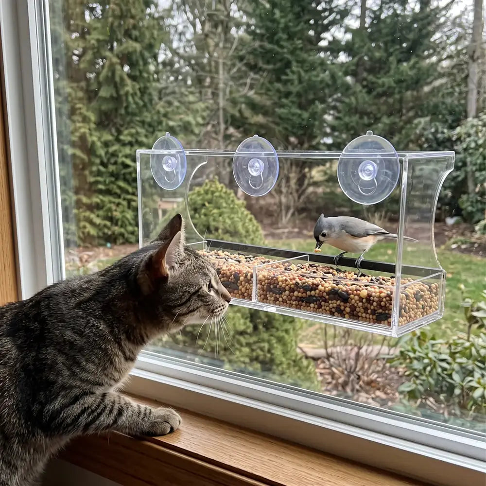 Ranch Window Bird Feeder