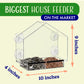 House Window Bird Feeder with Strong Suction Cups