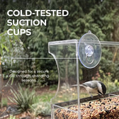 Ranch Window Bird Feeder
