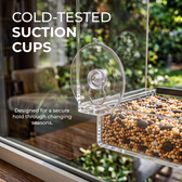 House Window Bird Feeder