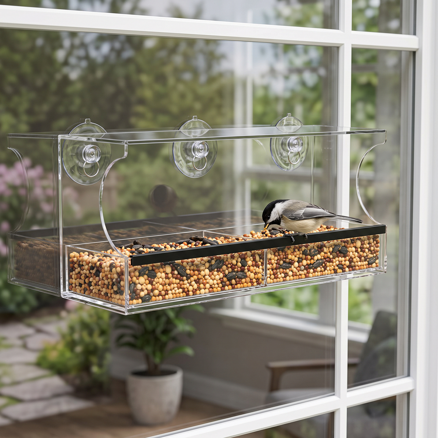 Ranch Window Bird Feeder