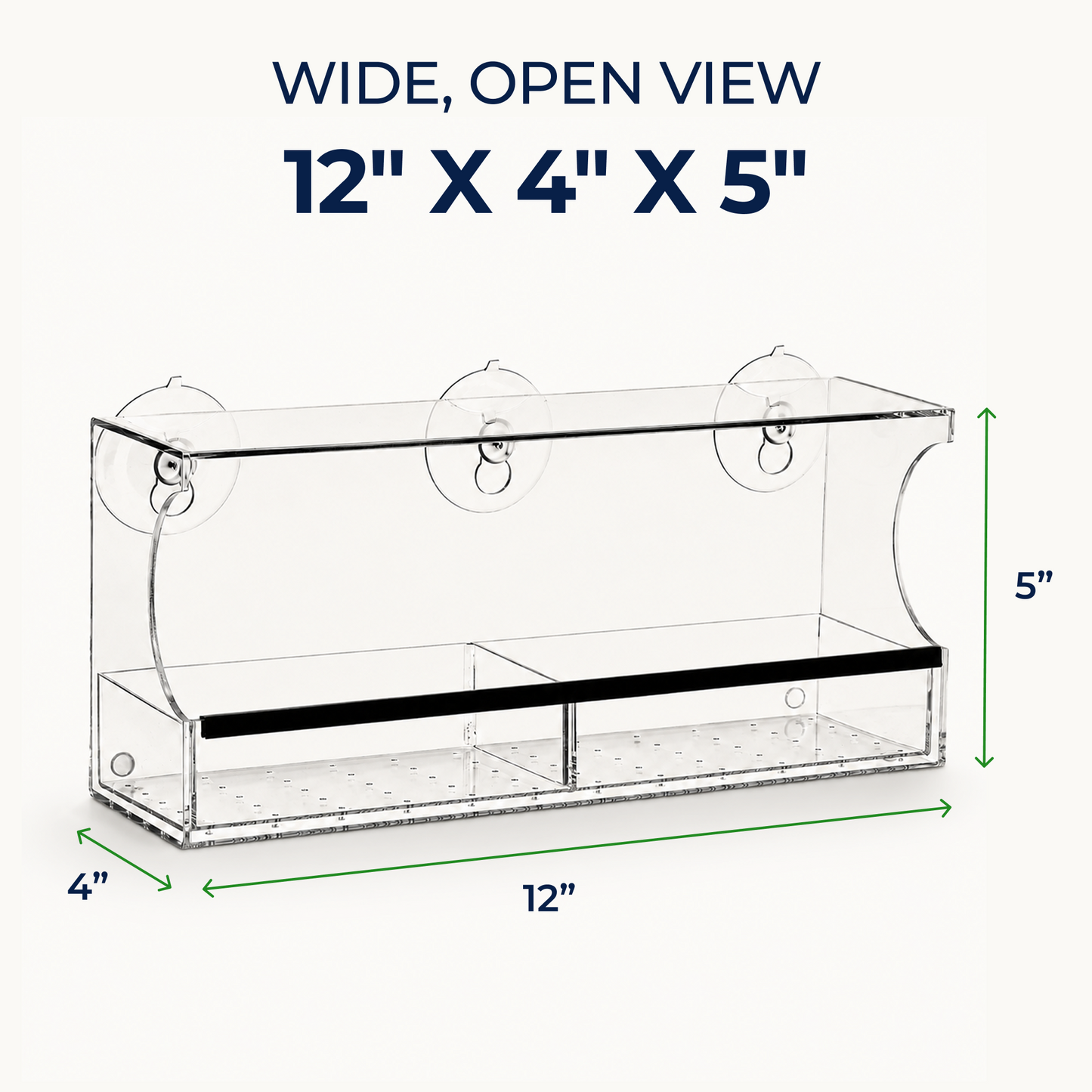 Ranch Window Bird Feeder